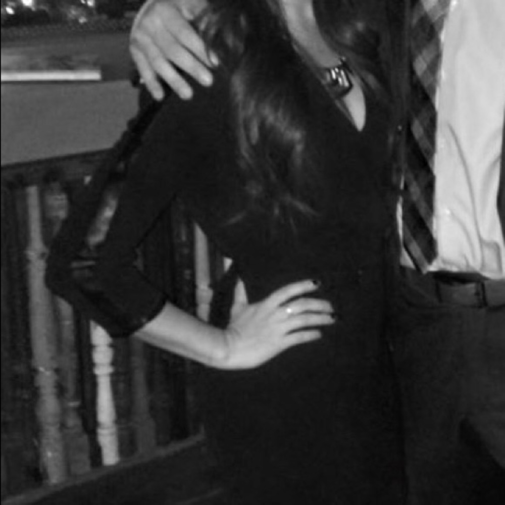 Black Mango dress